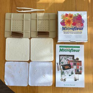 Microfleur Regular 5" (13 cm) Regular Microwave Flower Press Kit